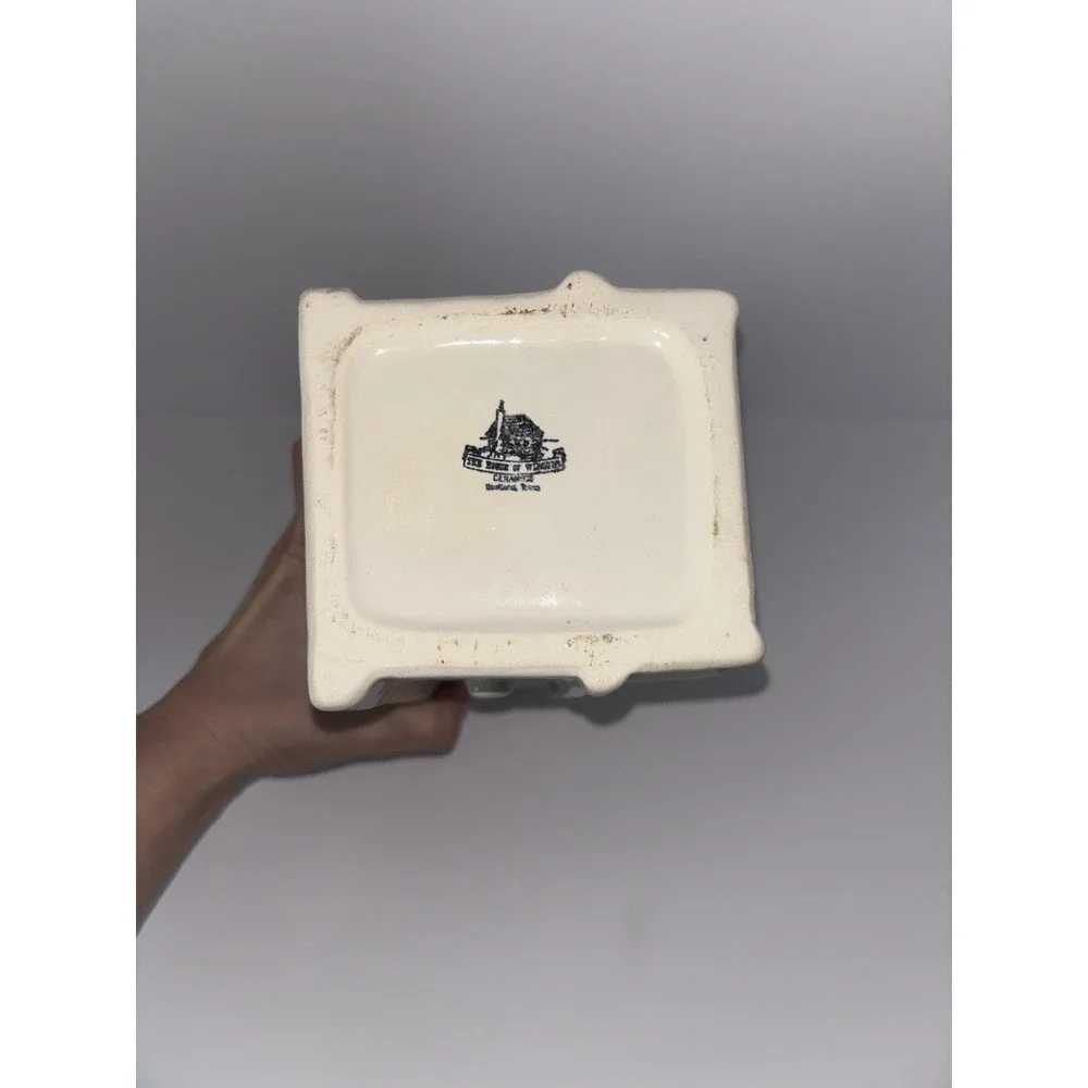 Vintage Old Phone 1876 Ceramic The House of Webster Cookie Treat Jar 8.5